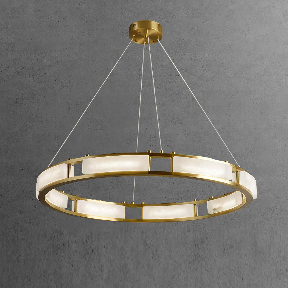Orenina Alabaster Pendant Light-Moonnatur