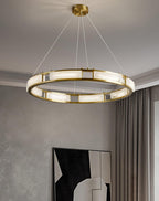 Orenina Alabaster Pendant Light-Moonnatur
