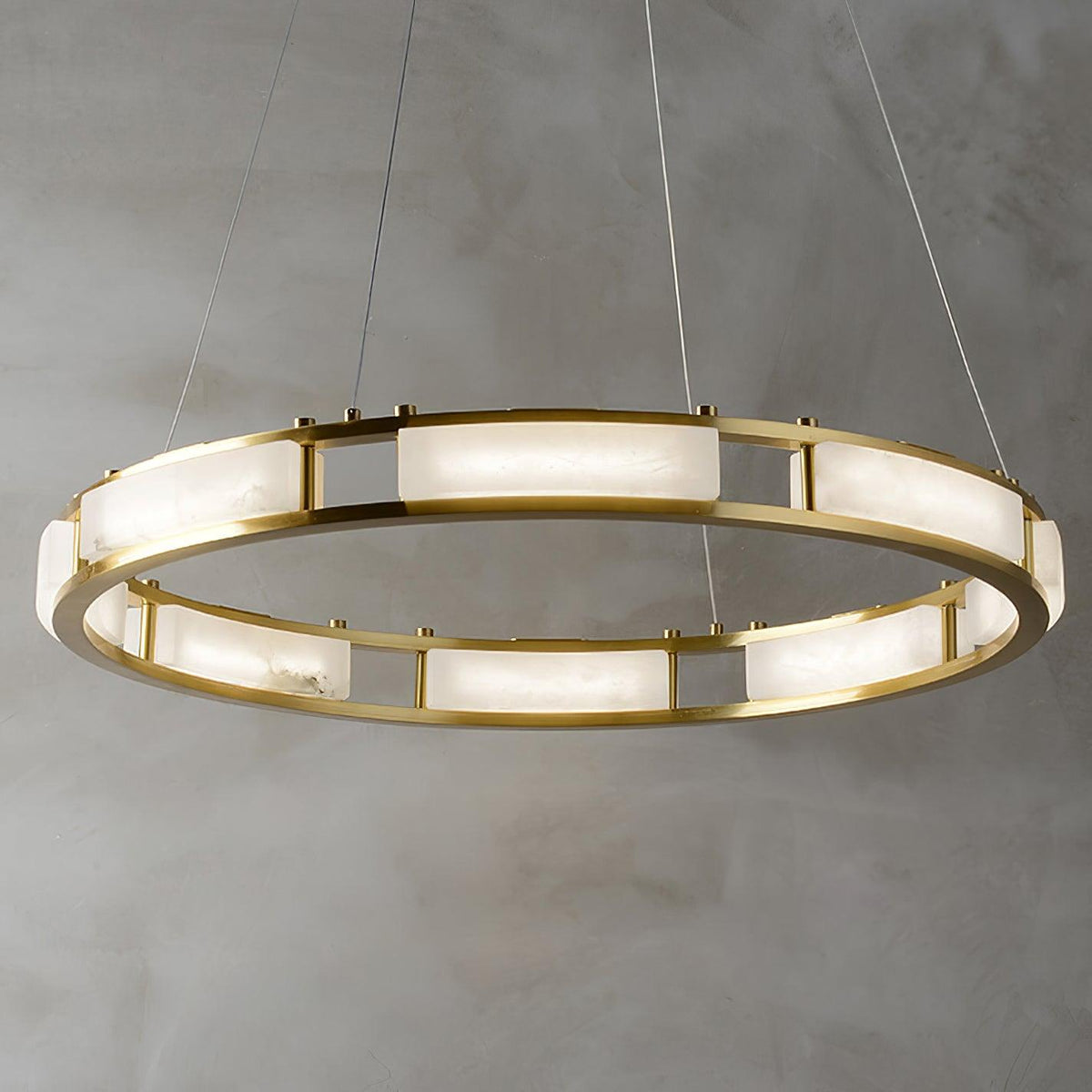 Orenina Alabaster Pendant Light-Moonnatur