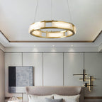 Orenina Alabaster Pendant Light-Moonnatur