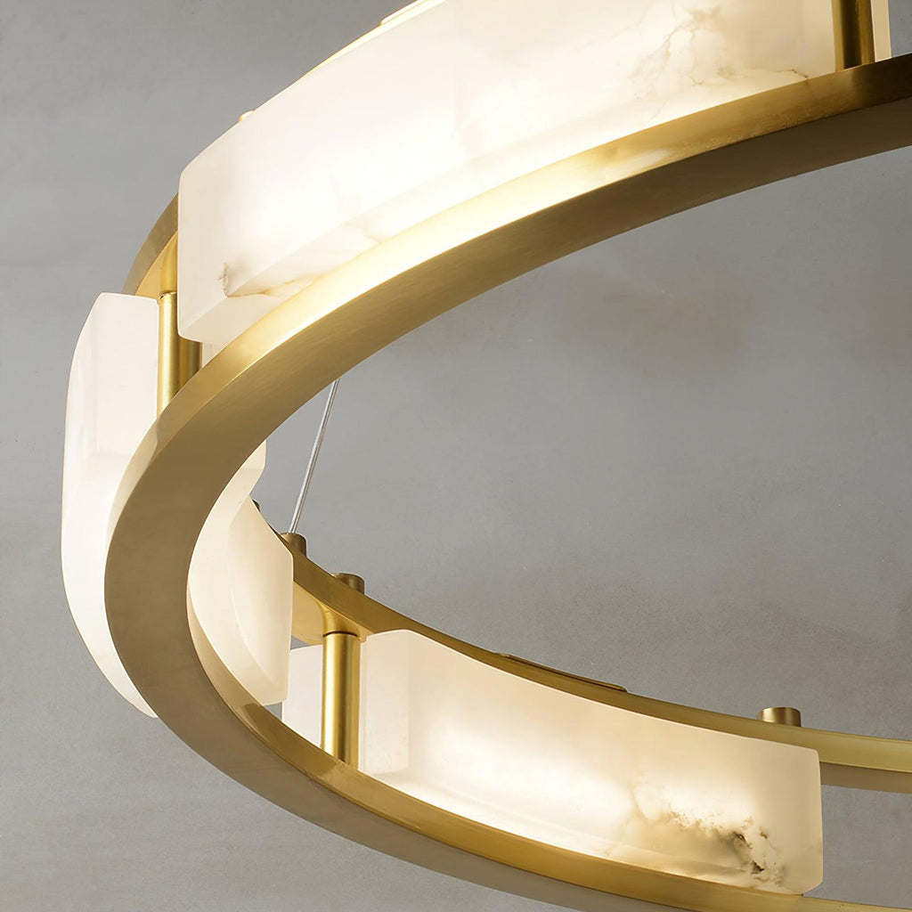 Orenina Alabaster Pendant Light-Moonnatur