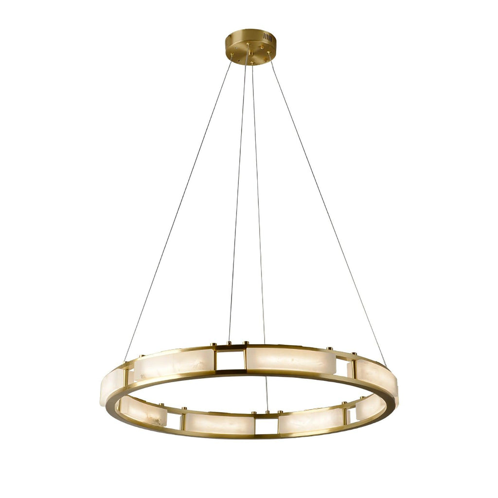 Orenina Alabaster Pendant Light-Moonnatur