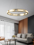 Orenina Alabaster Pendant Light-Moonnatur