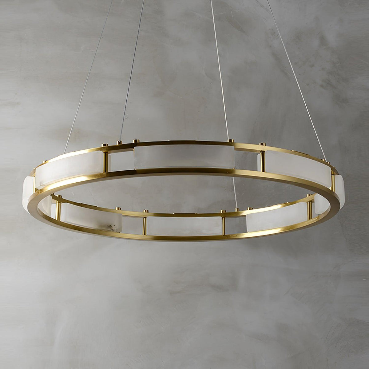 Orenina Alabaster Pendant Light-Moonnatur