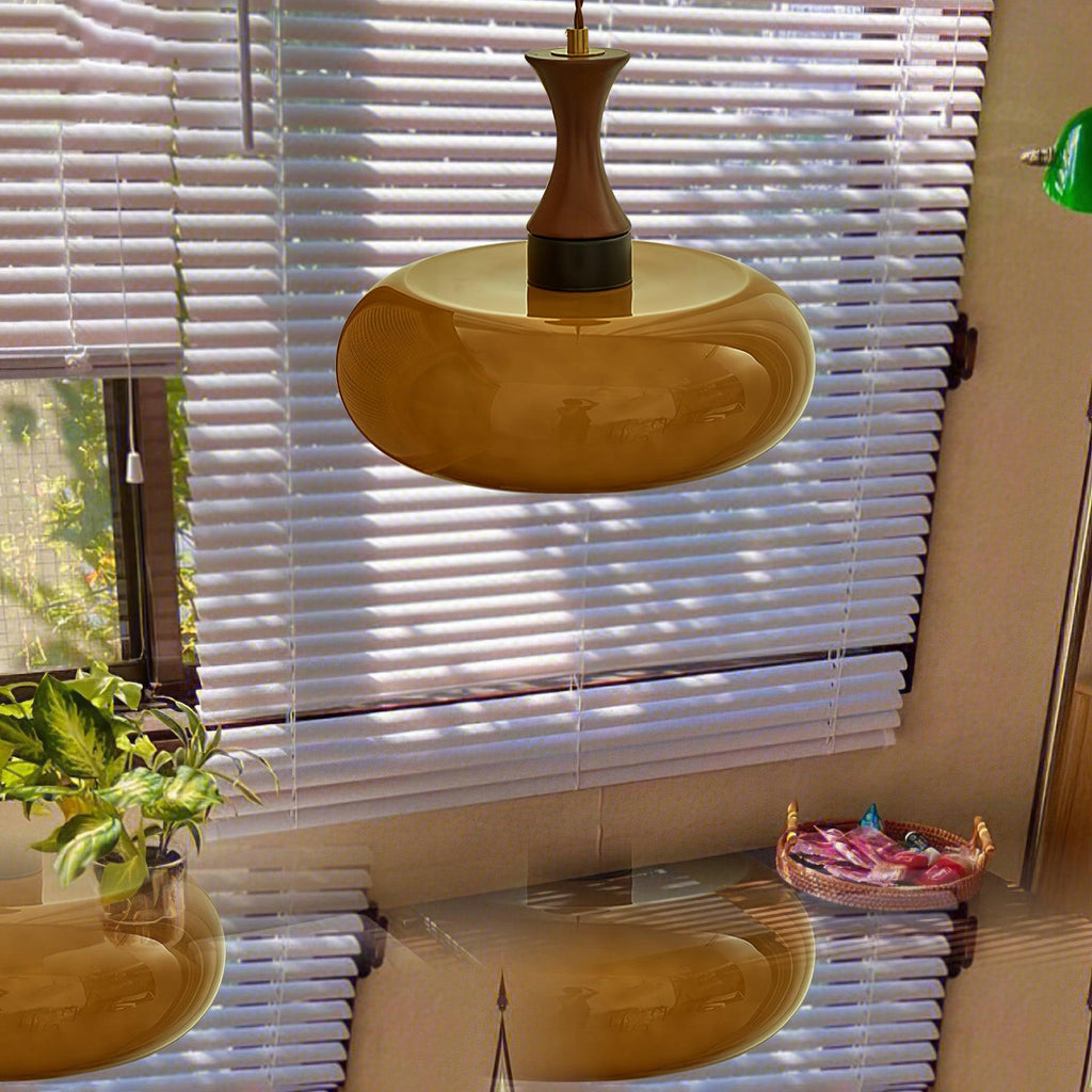 Alwyneth Wood Pendant Light-Moonnatur