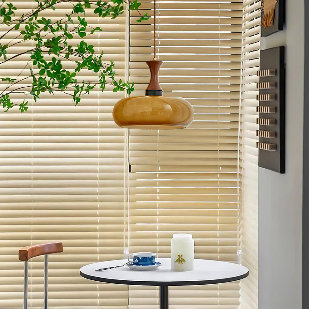Alwyneth Wood Pendant Light-Moonnatur