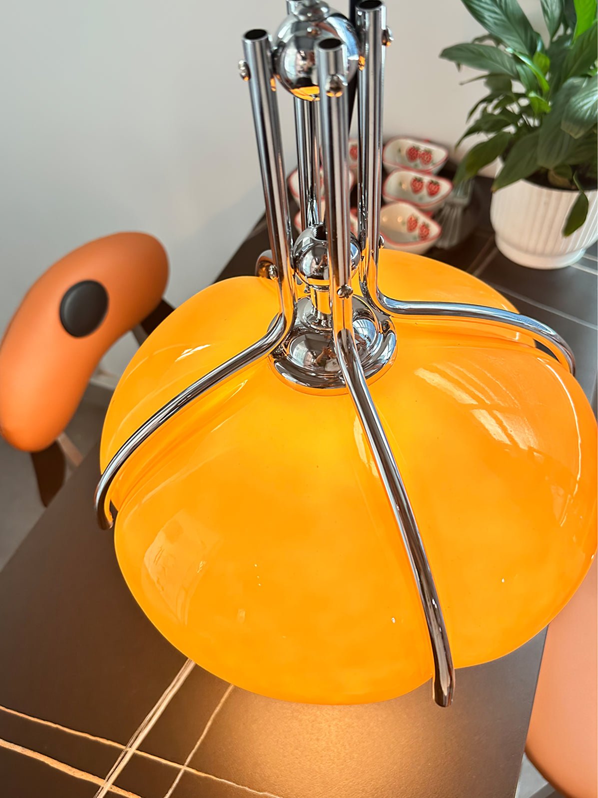 Iseneth Glass Pendant Light-Moonnatur