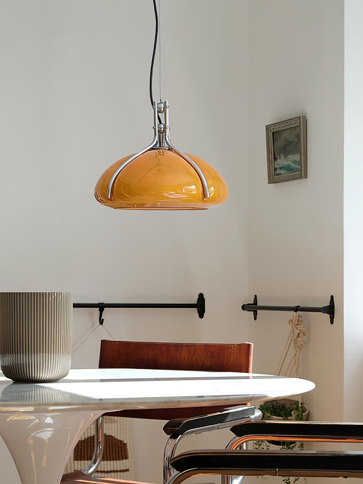 Iseneth Glass Pendant Light-Moonnatur
