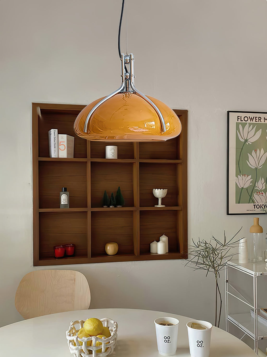 Iseneth Glass Pendant Light-Moonnatur