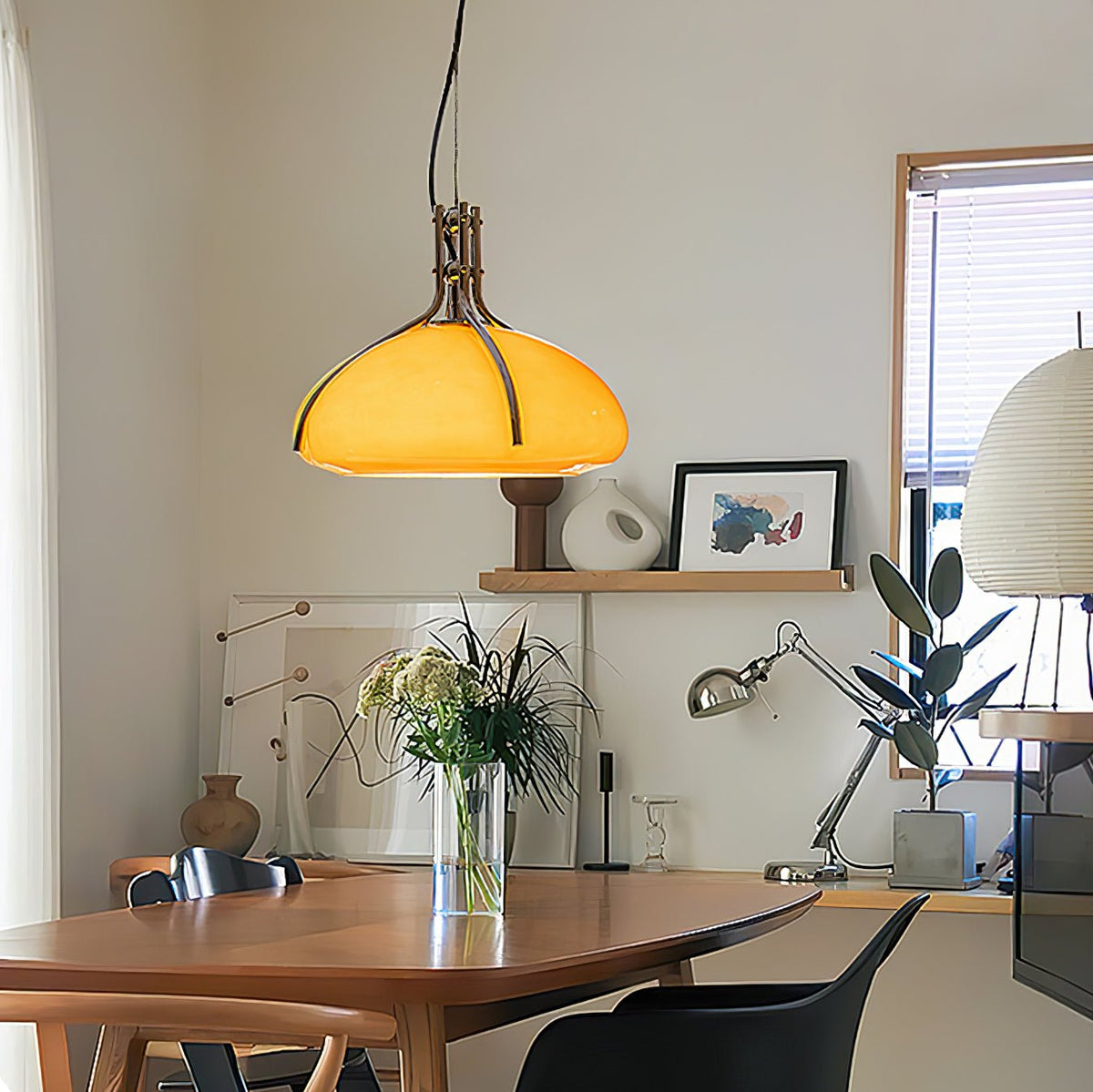 Iseneth Glass Pendant Light-Moonnatur