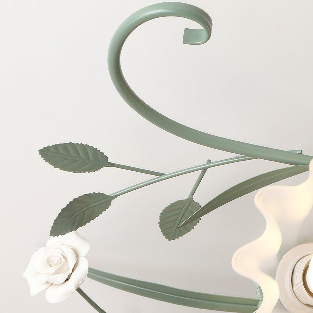 Larkena Ceramic Ceiling Light-Moonnatur