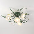 Larkena Ceramic Ceiling Light-Moonnatur