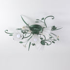 Larkena Ceramic Ceiling Light-Moonnatur