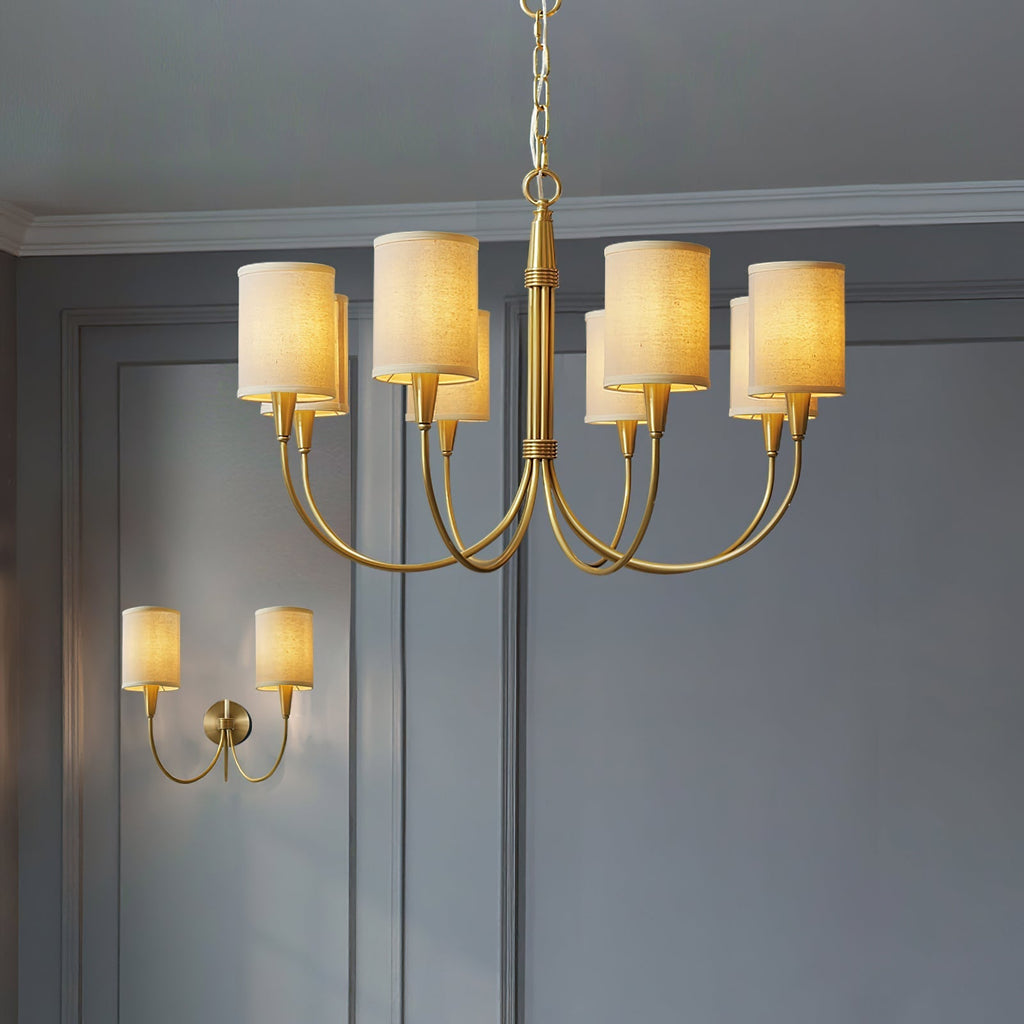 Xaleneth Glass Chandelier-Moonnatur
