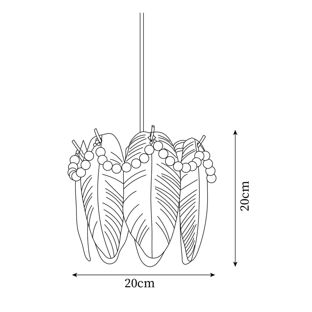 Rardenenis Glass Pendant Light-Moonnatur