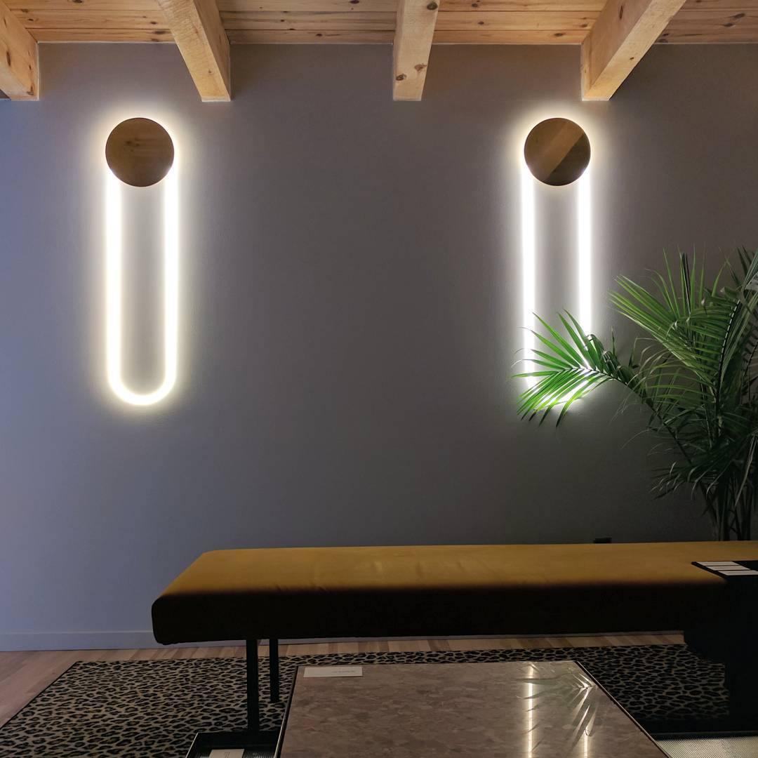 Cavermere Acrylic Wall Light-Moonnatur