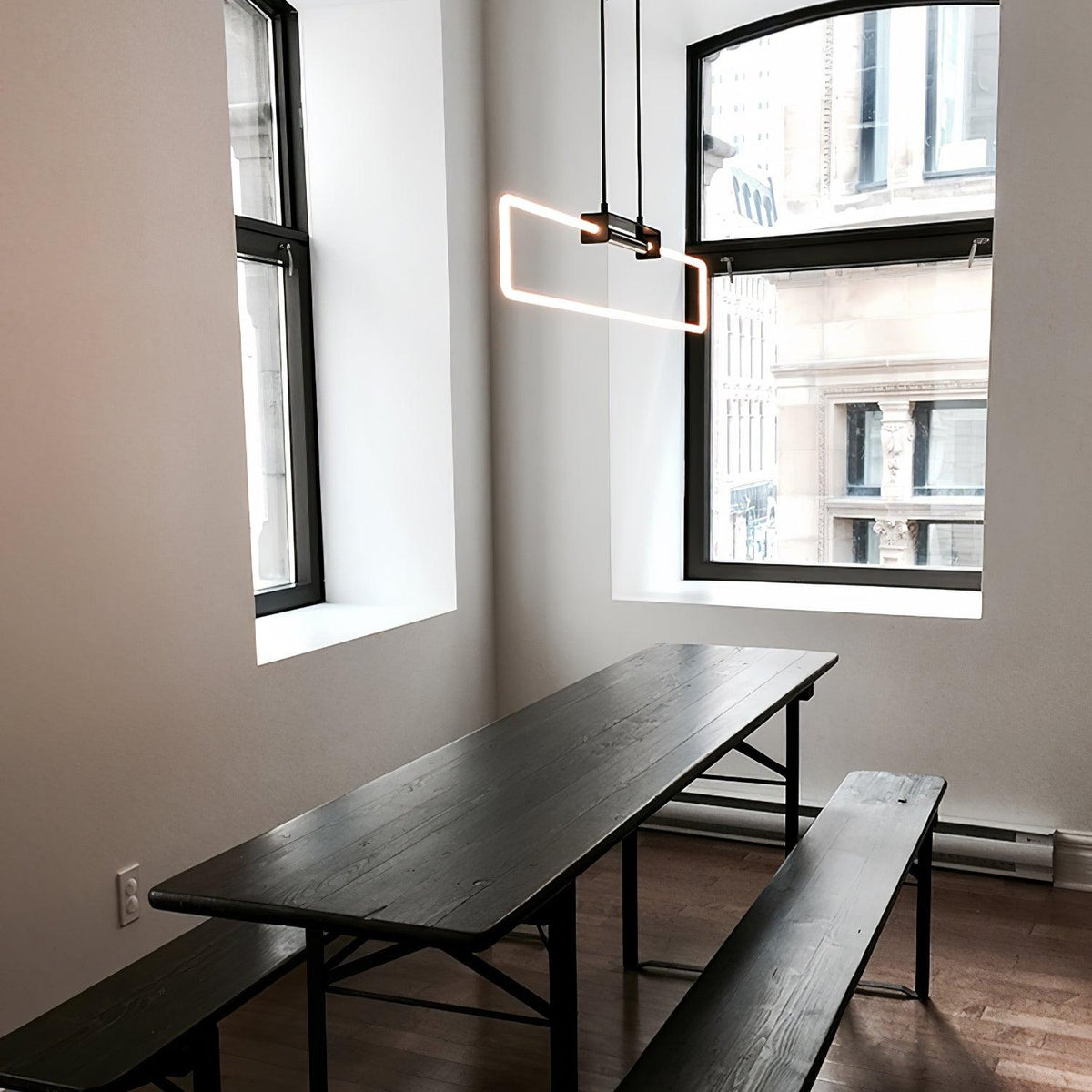 Pardenenna Acrylic Pendant Light-Moonnatur