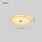 Sorrelrose Alabaster Ceiling Light-Moonnatur