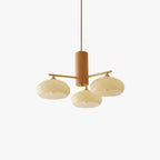 Quenelfern Glass Chandelier-Moonnatur