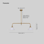 Baldenelis Metal Pendant Light-Moonnatur