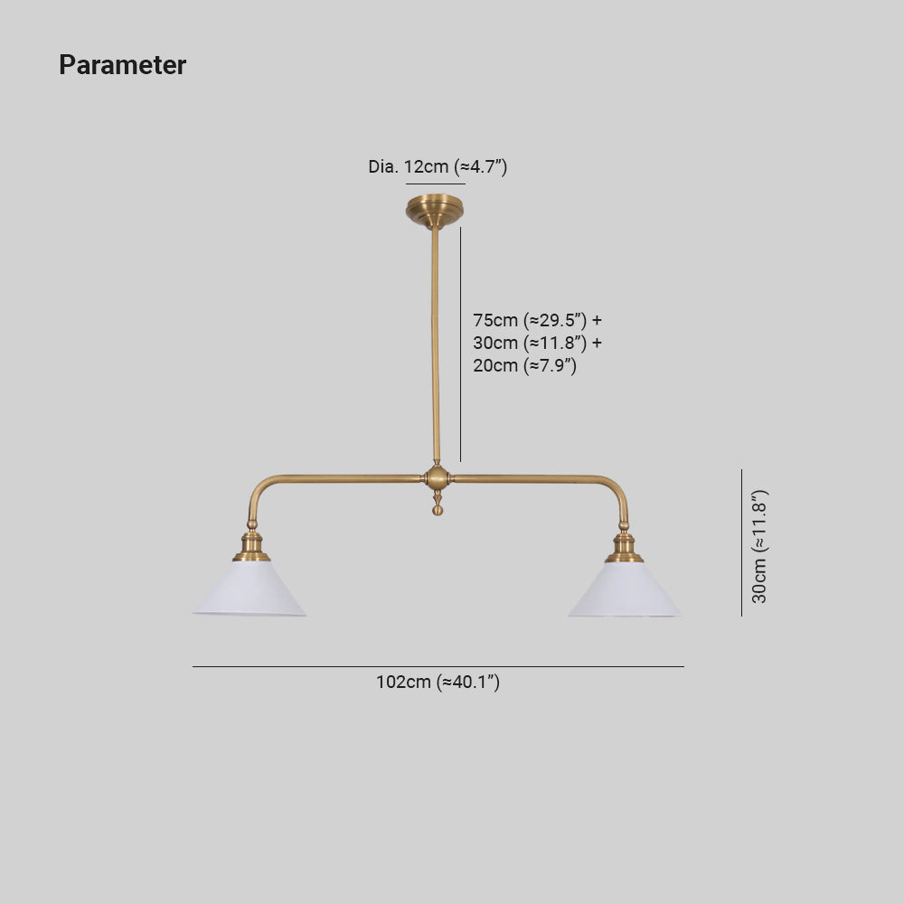 Baldenelis Metal Pendant Light-Moonnatur