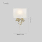 Avrenora Fabric Wall Light-Moonnatur