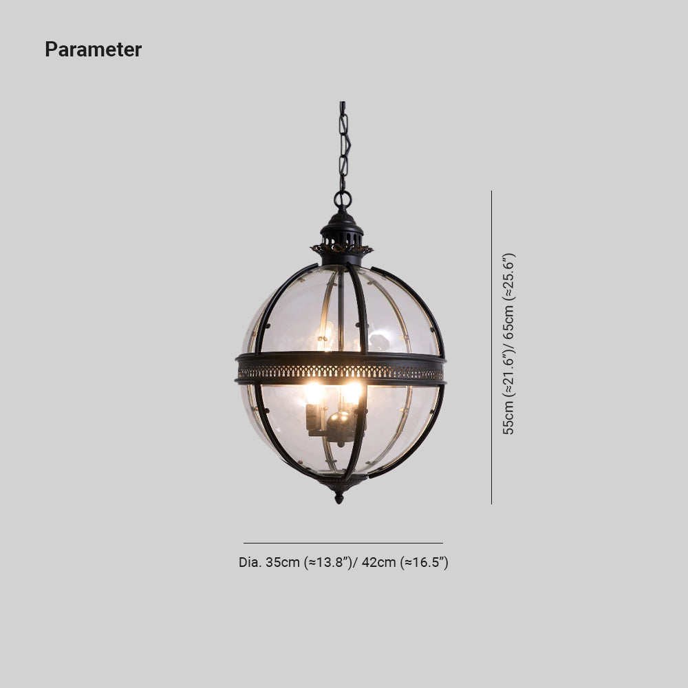 Weldenonna Glass Pendant Light-Moonnatur