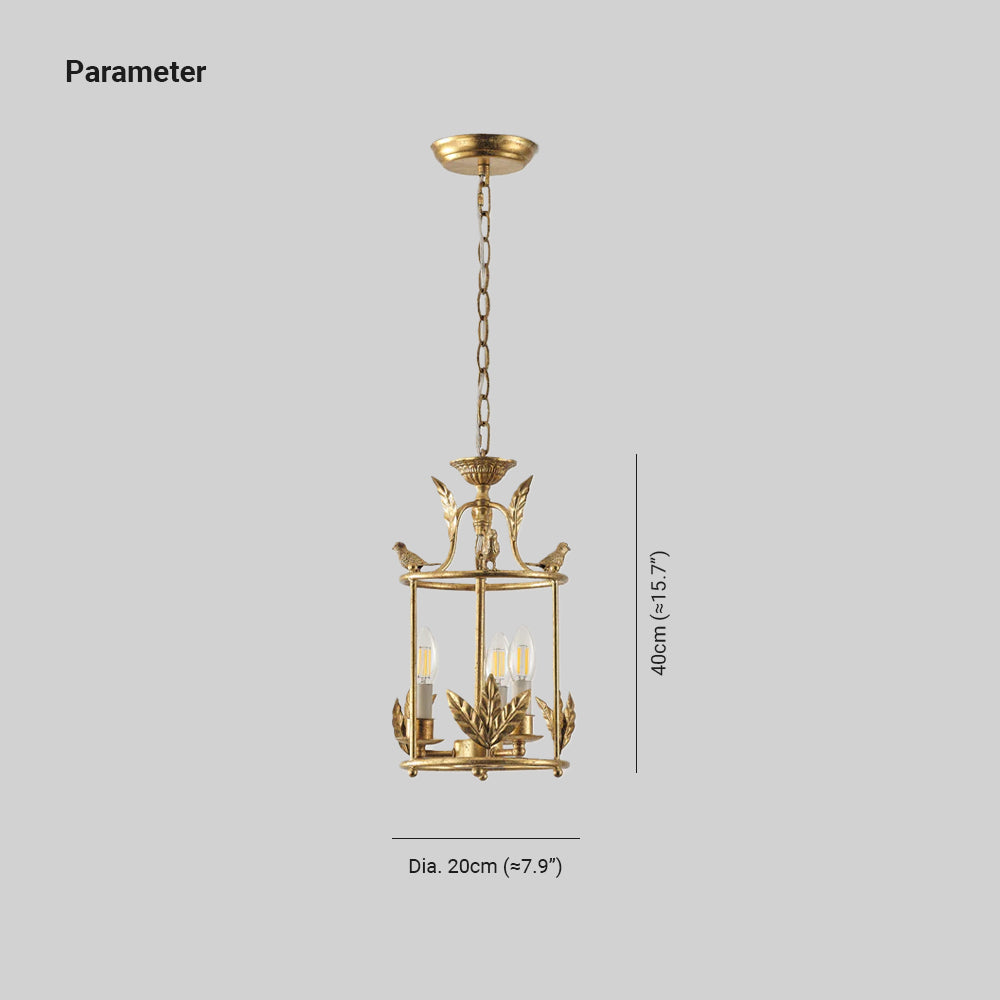 Auberora Metal Pendant Light-Moonnatur