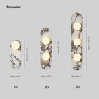 Wardenoria Marble Wall Light-Moonnatur