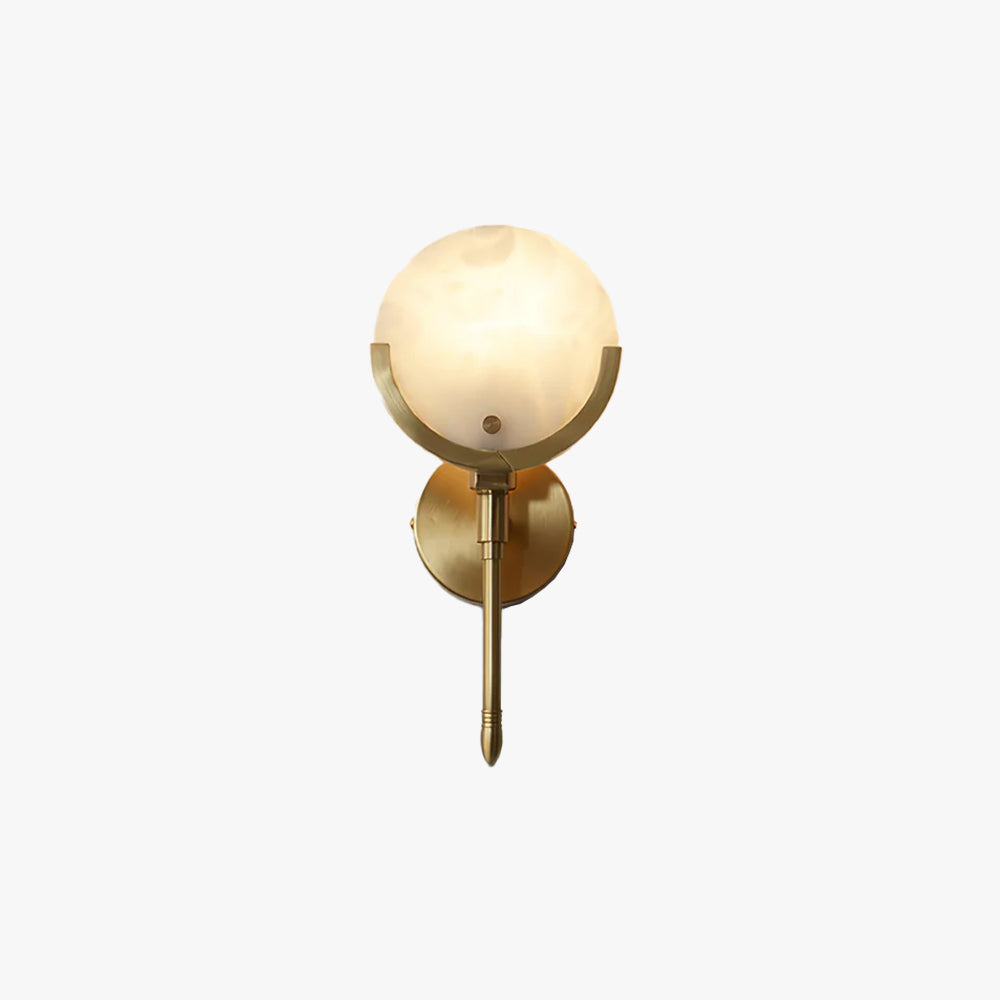 Veyrenonna Alabaster Wall Light-Moonnatur