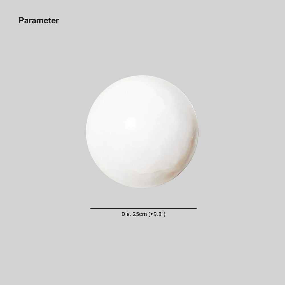 Larenenis Alabaster Wall Light-Moonnatur