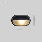 Tildenelia Glass Wall Light-Moonnatur