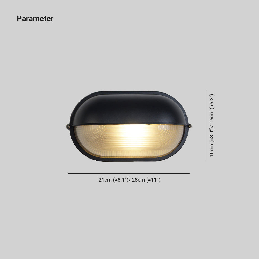 Tildenelia Glass Wall Light-Moonnatur
