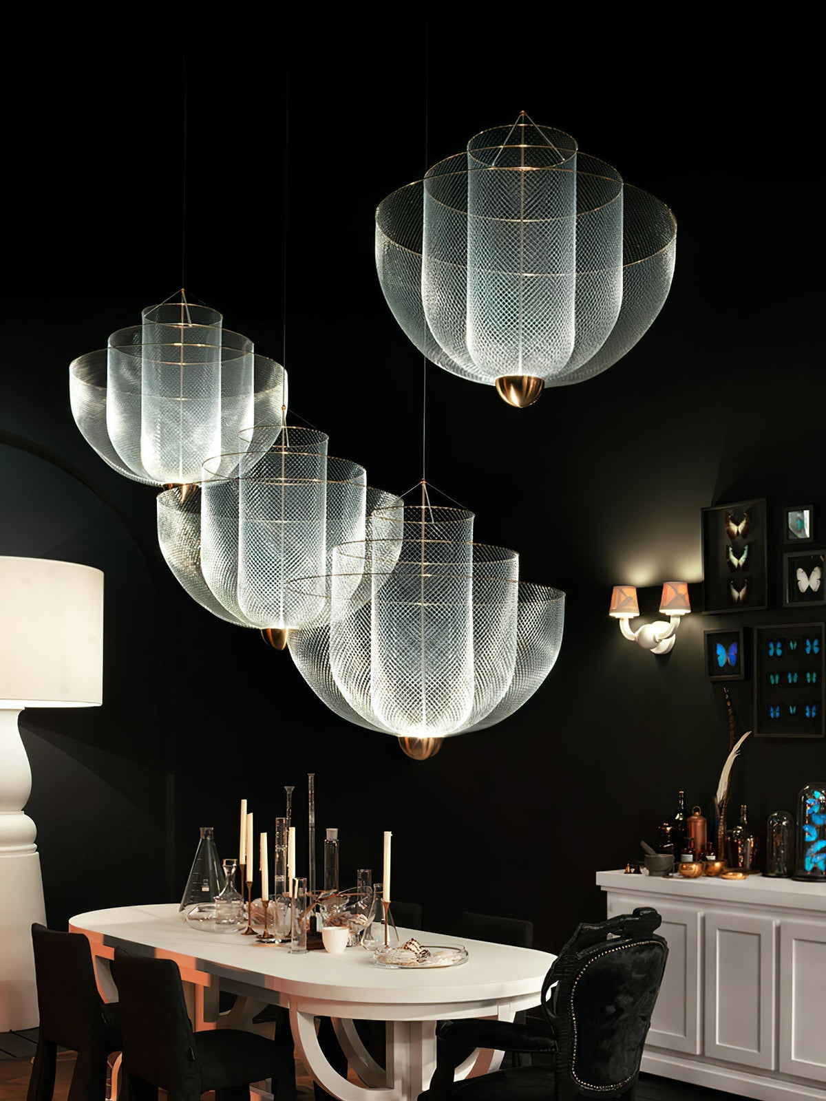 Pireven Iron Chandelier-Moonnatur