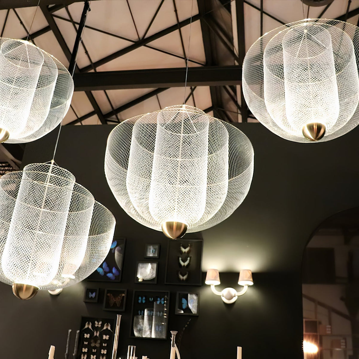 Pireven Iron Chandelier-Moonnatur