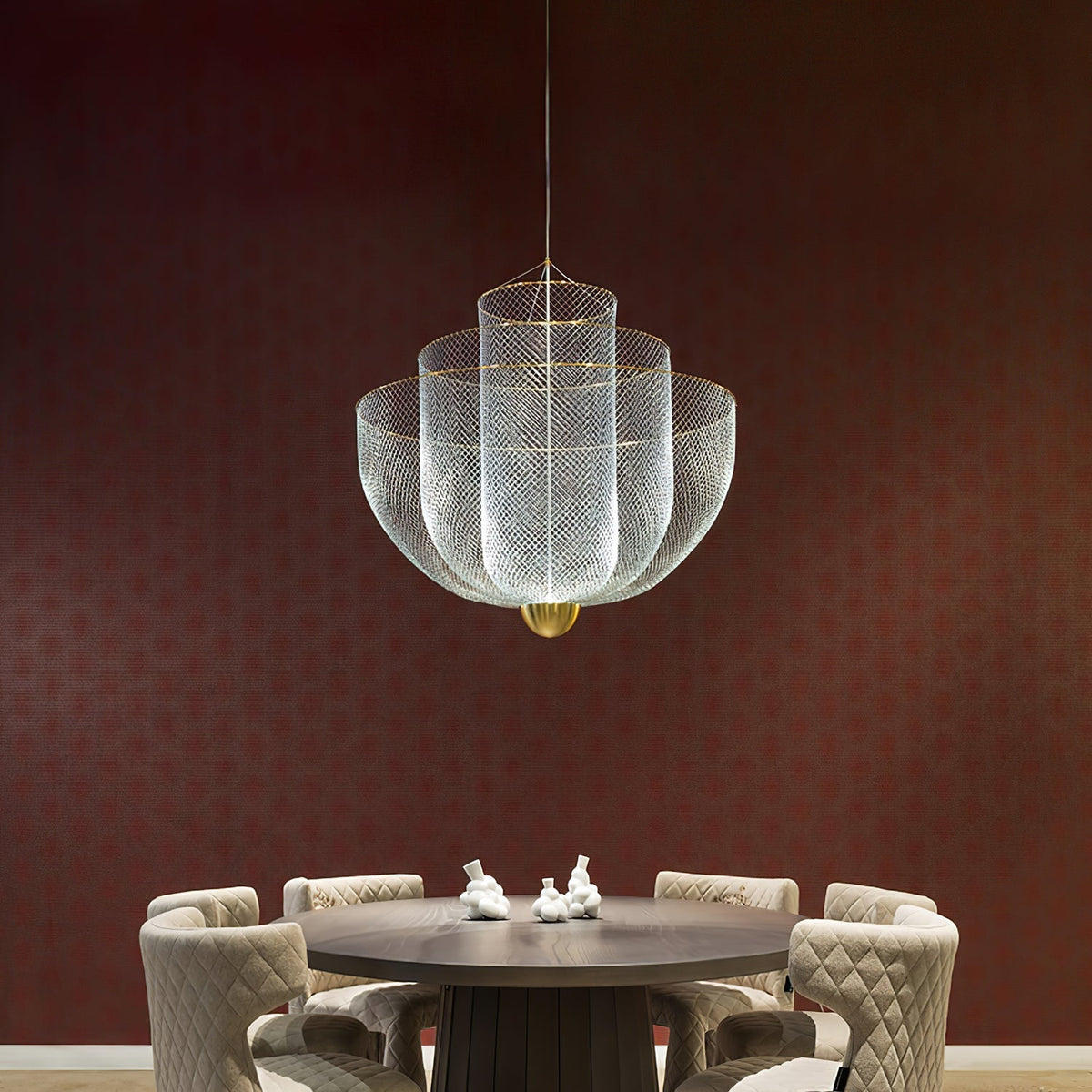 Pireven Iron Chandelier-Moonnatur