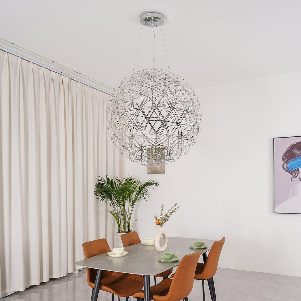 Celyneth Stainless Steel Pendant Light-Moonnatur