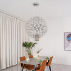 Celyneth Stainless Steel Pendant Light-Moonnatur