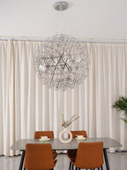 Celyneth Stainless Steel Pendant Light-Moonnatur