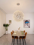 Celyneth Stainless Steel Pendant Light-Moonnatur