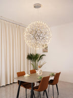 Celyneth Stainless Steel Pendant Light-Moonnatur