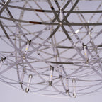 Celyneth Stainless Steel Pendant Light-Moonnatur