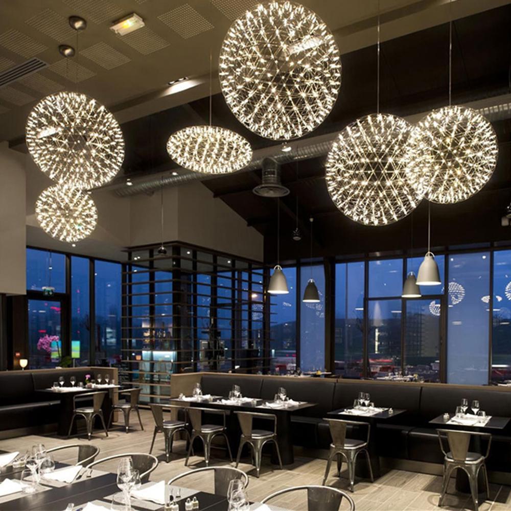 Celyneth Stainless Steel Pendant Light-Moonnatur