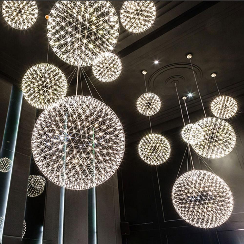Celyneth Stainless Steel Pendant Light-Moonnatur