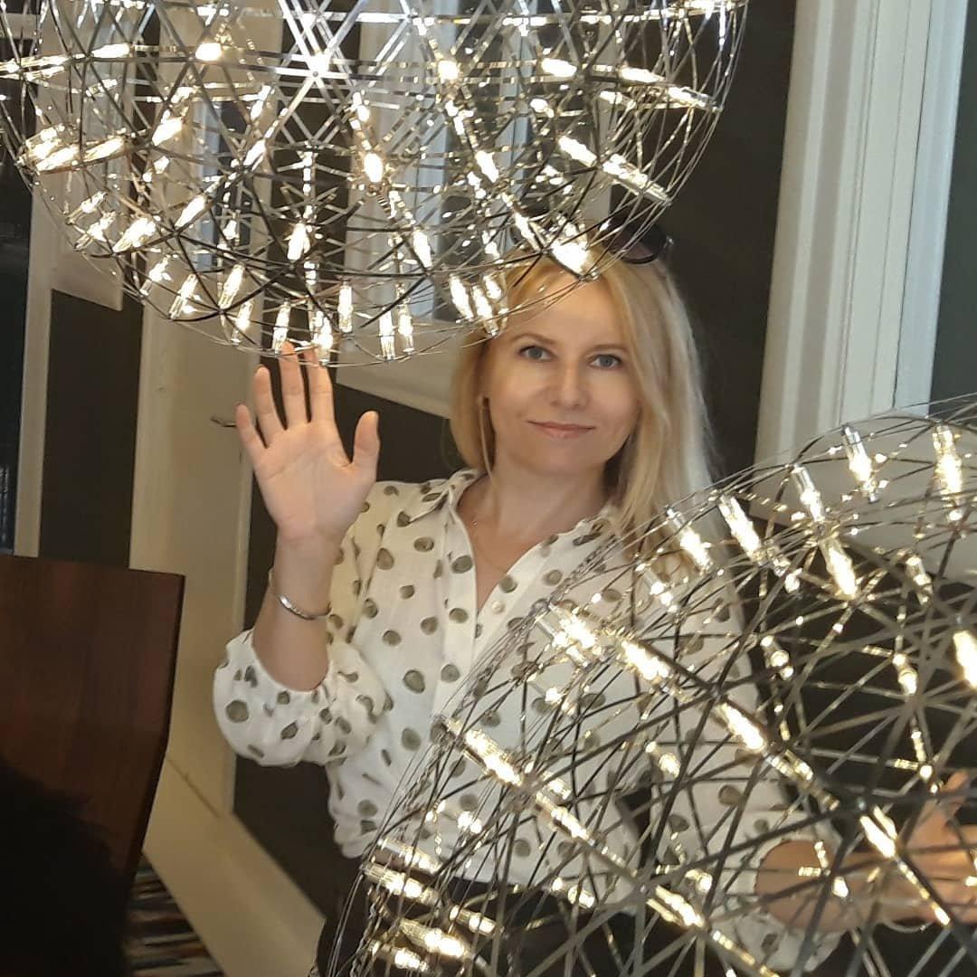 Celyneth Stainless Steel Pendant Light-Moonnatur