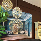 Celyneth Stainless Steel Pendant Light-Moonnatur