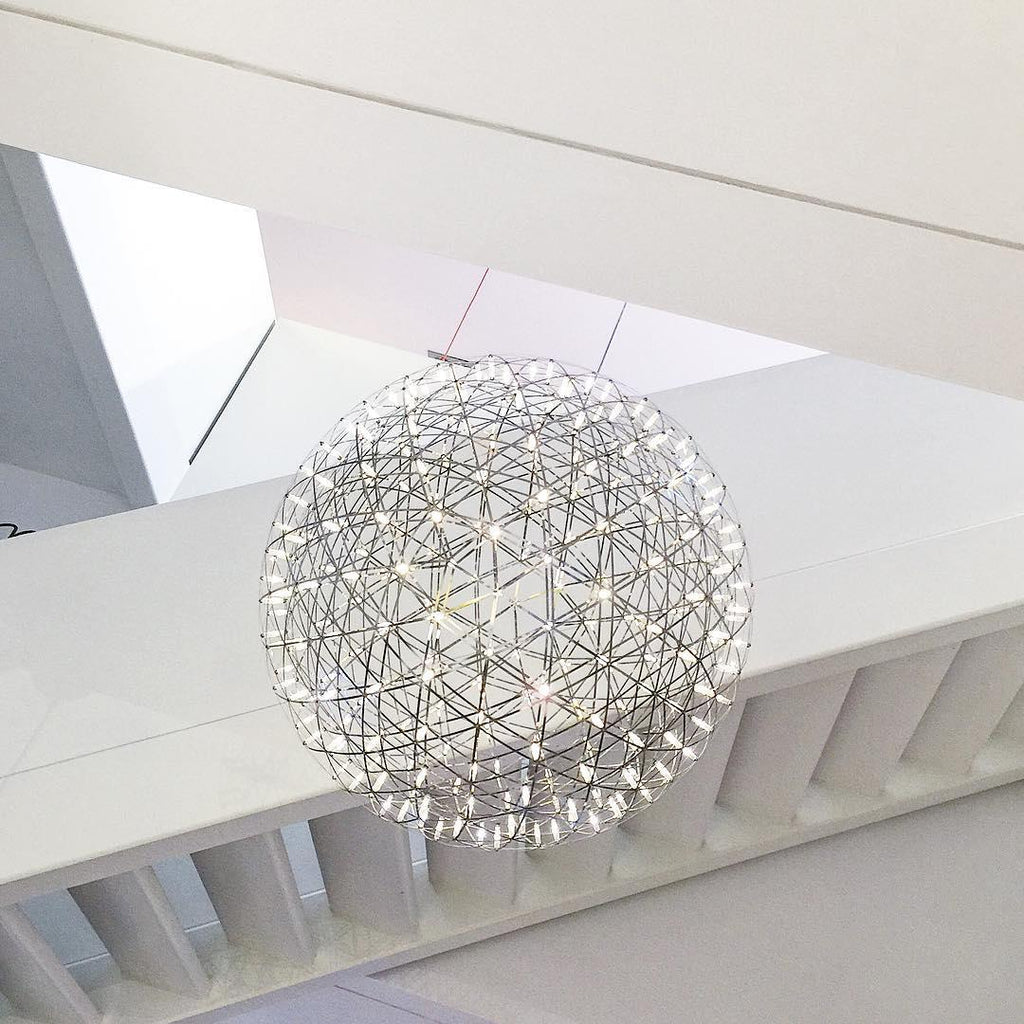 Celyneth Stainless Steel Pendant Light-Moonnatur
