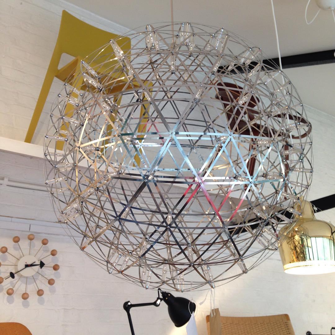 Celyneth Stainless Steel Pendant Light-Moonnatur
