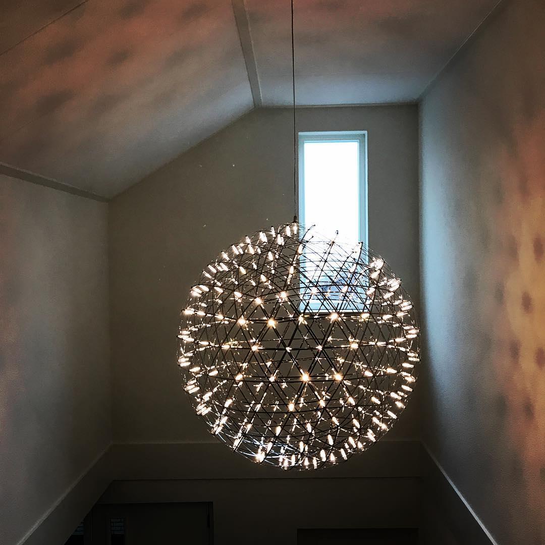 Celyneth Stainless Steel Pendant Light-Moonnatur