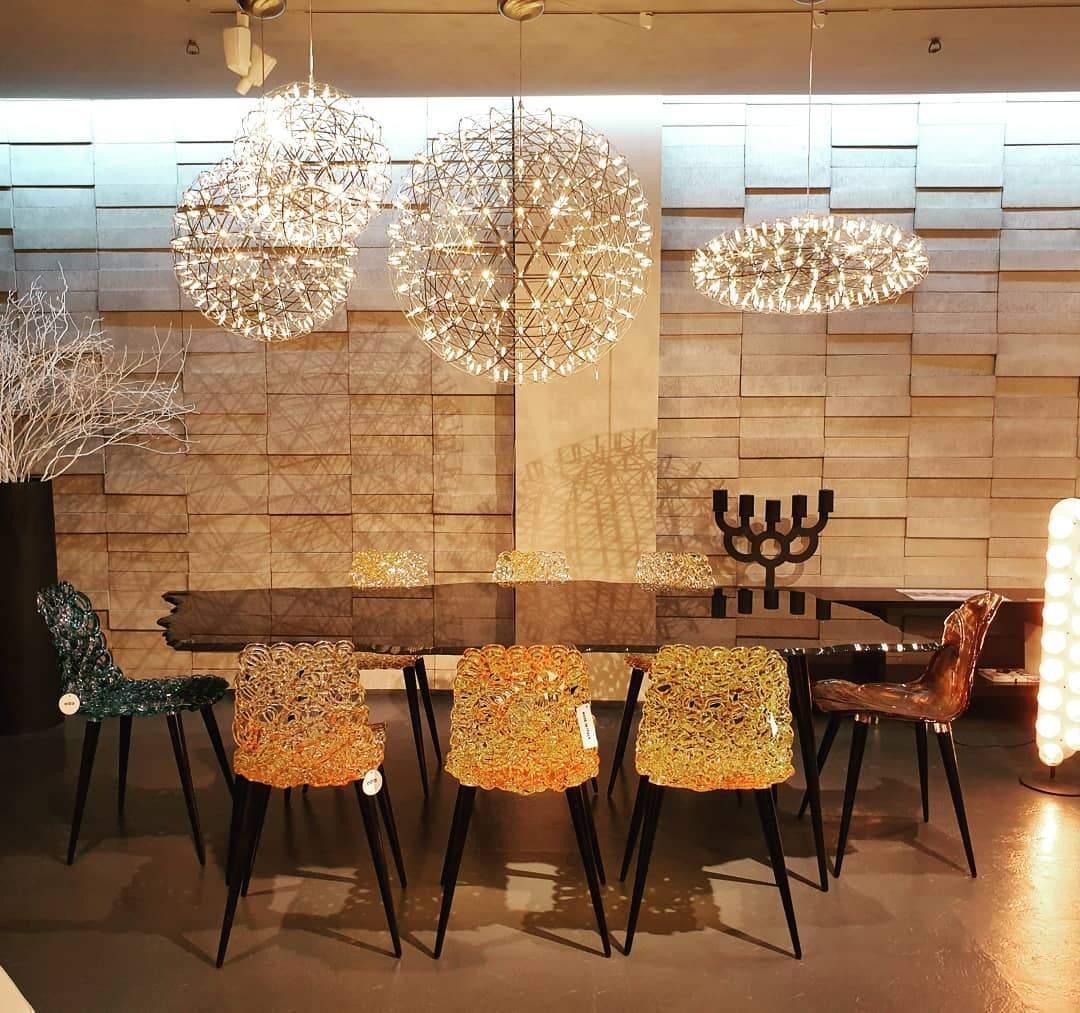Celyneth Stainless Steel Pendant Light-Moonnatur